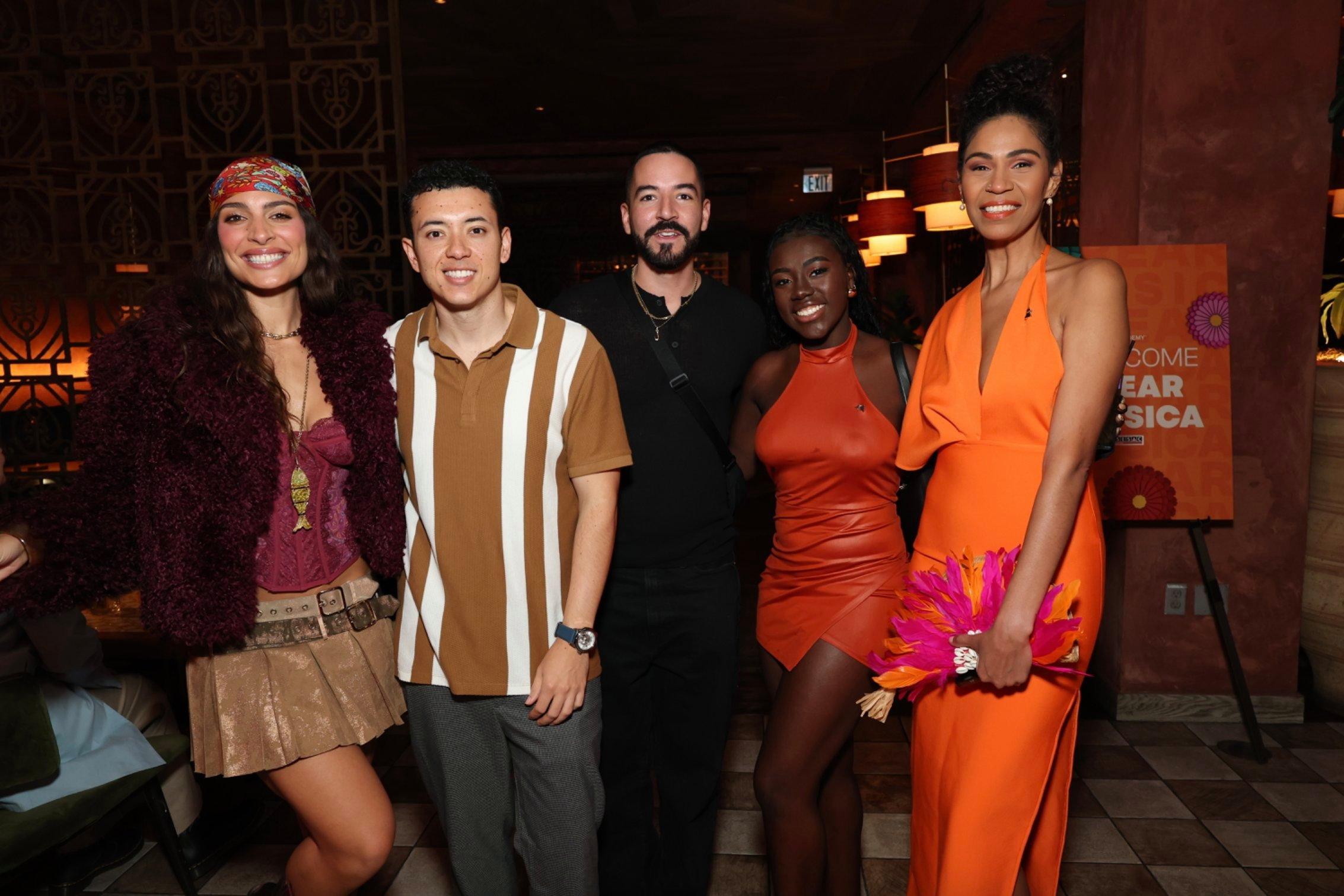Recording Academy staffers and guests attend the Crear Música: Elevating Culture, Empowering Community event on Nov. 12, 2025, in Las Vegas, Nevada.
