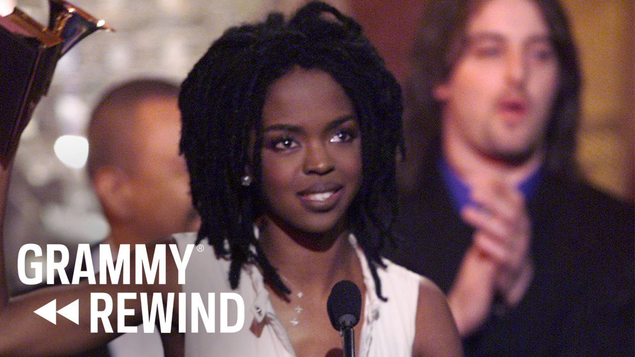 Lauryn Hill Becomes The First Rapper Ever To Win Album Of The Year With 'The Miseducation Of Lauryn Hill' In 1999 | GRAMMY Rewind thumbnail