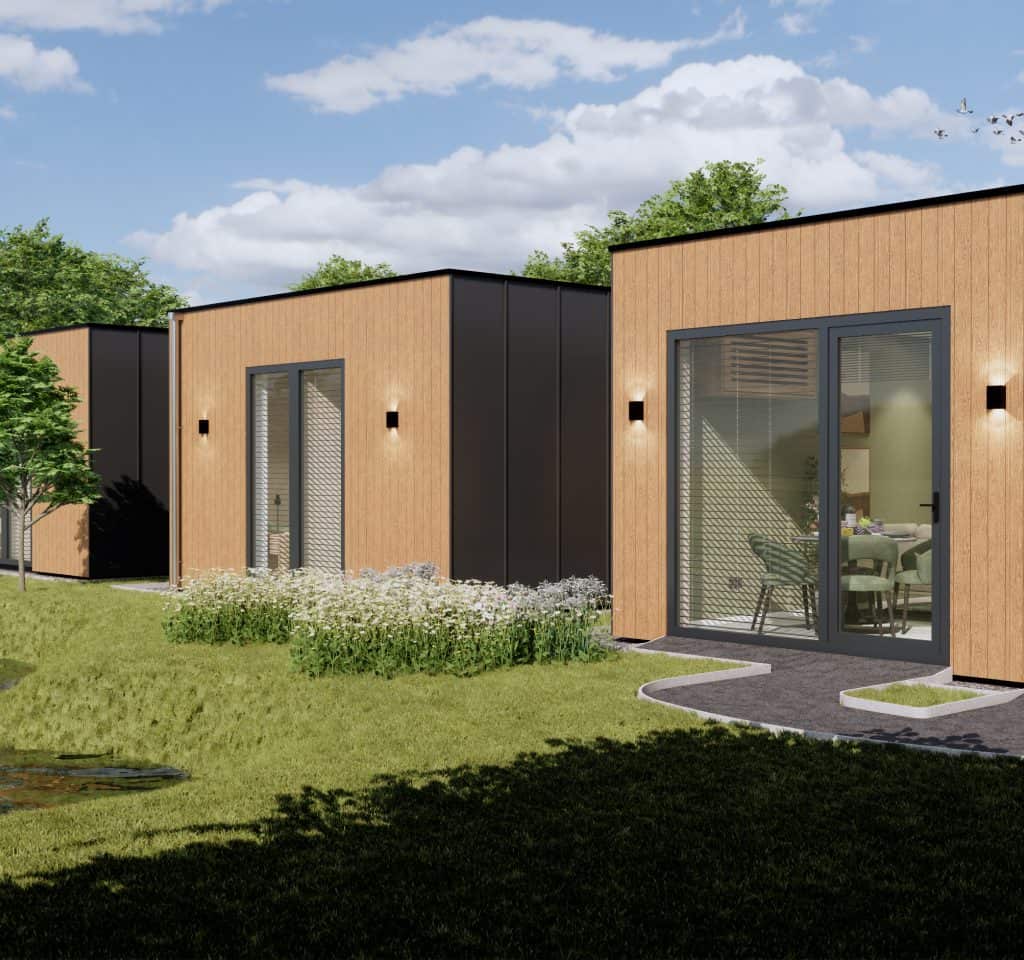build a luxury chalet