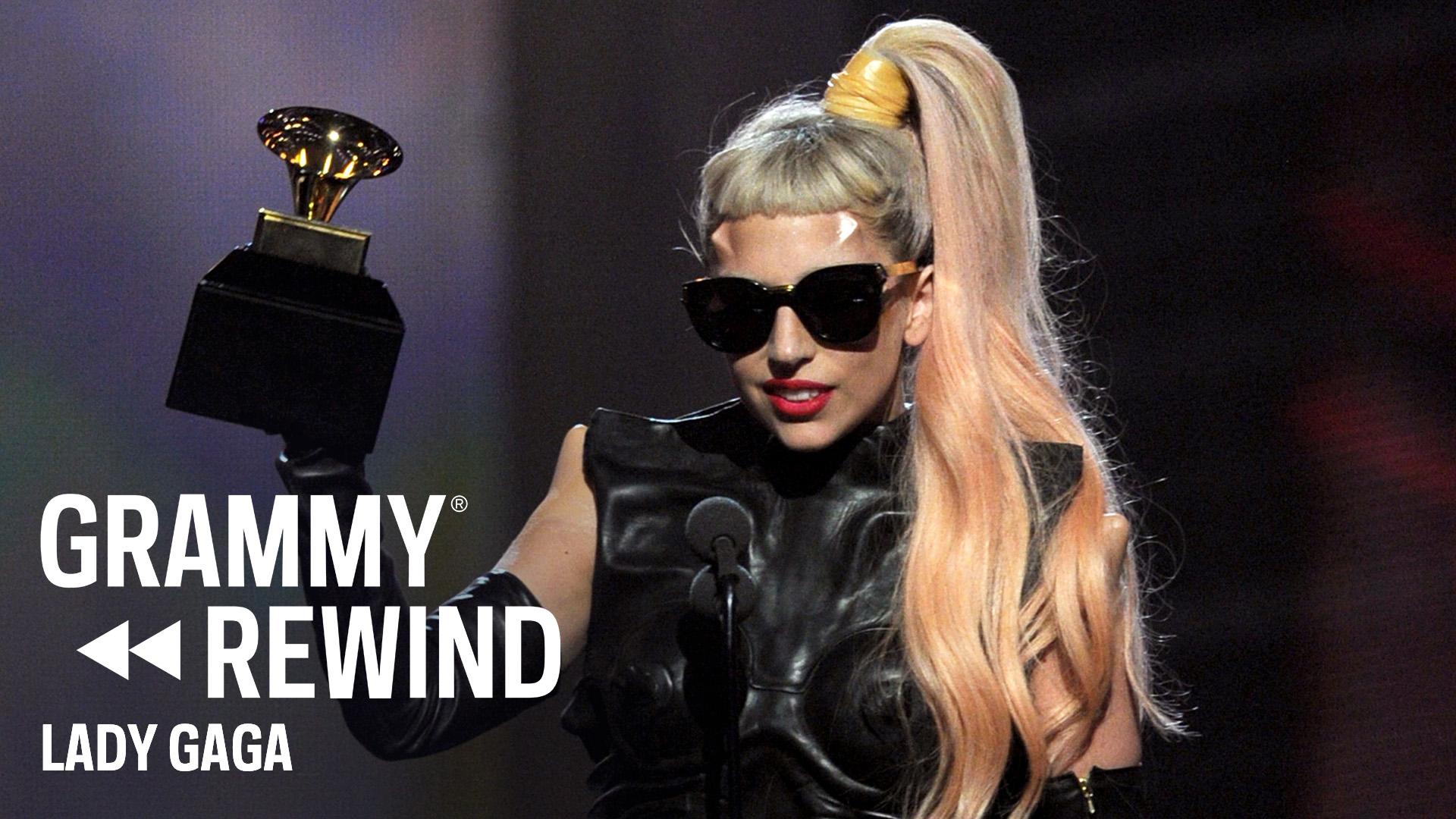 Lady Gaga Thanks Whitney Houston At 2011 GRAMMYs