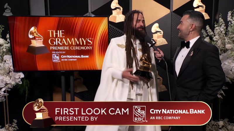 Keznamdi Interview At The 2026 Grammys