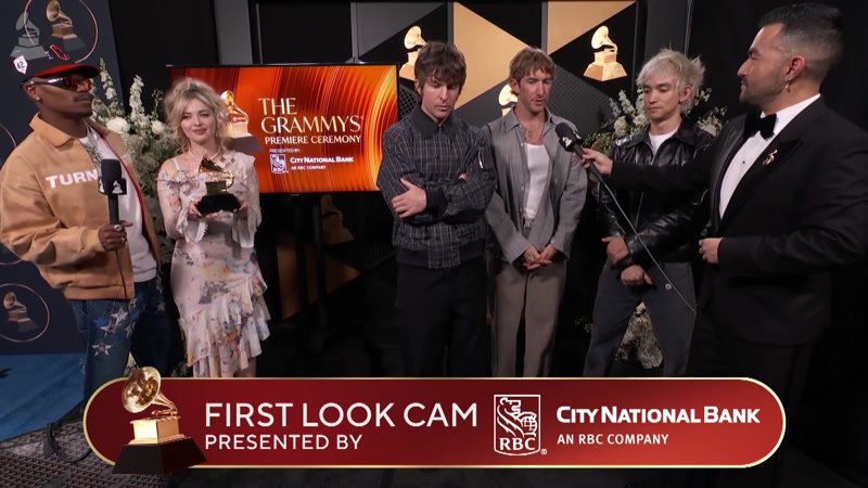 Turnstile Interview At The 2026 Grammys