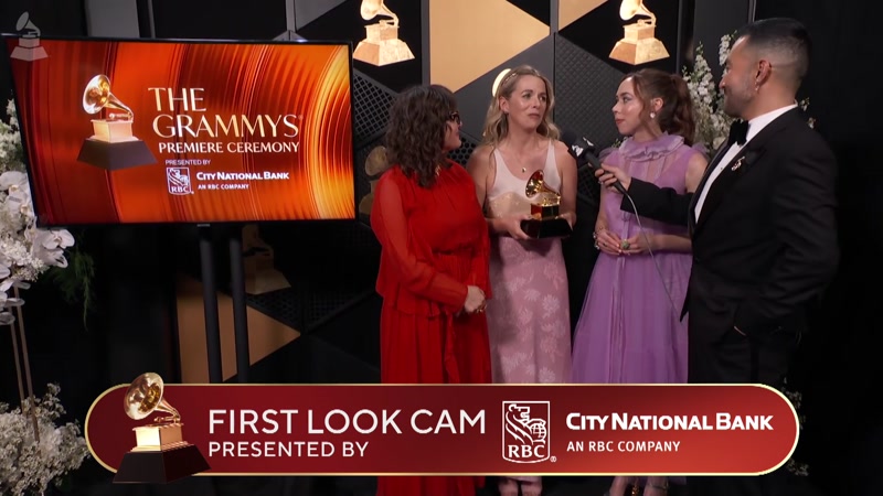 I'm With Her Interview At The 2026 Grammys