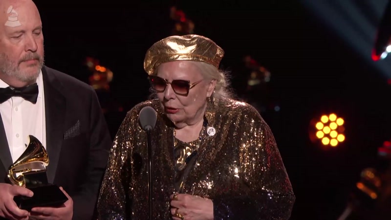 Joni Mitchell Wins Best Historical Album