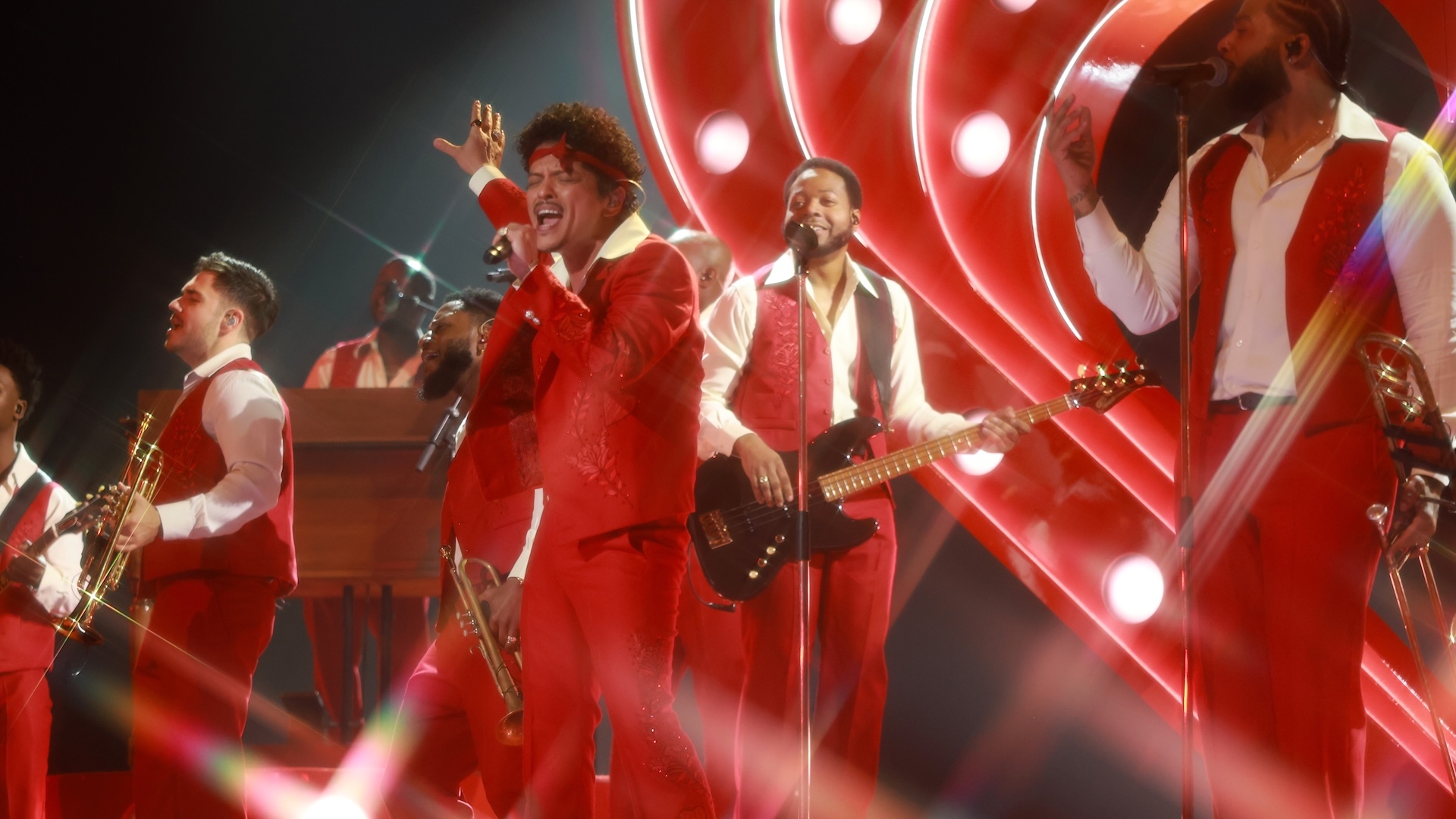 Watch Bruno Mars Bring The Love With A Performance Of I Just Might | 2026 Grammys thumbnail